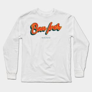 Bon Iver Long Sleeve T-Shirt